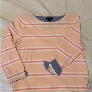 Women’s J. Crew Striped Boatneck Sweater (M)
